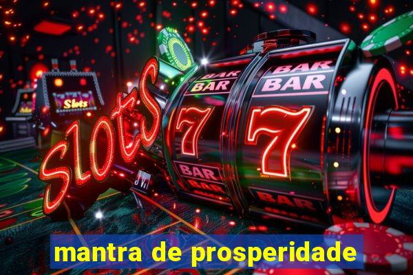 mantra de prosperidade